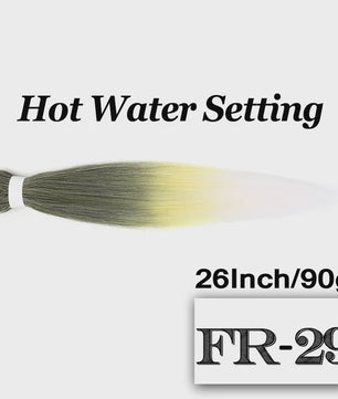 Pre-stretched Braiding Hair 26 Inch - Synthetische Haarverlengingen voor Crochet Braids in Kleuren