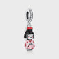 925 Sterling Zilveren Bedel Lucky Cat - Chinees Nieuwjaar & Japanse Stijl Hanger voor Dames Armbanden & Kettingen