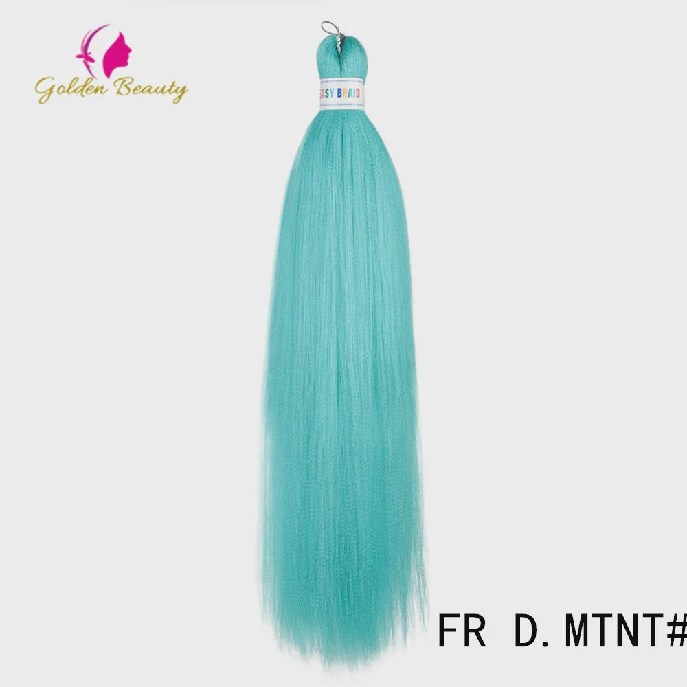 26 Inch Ombre Kleuren Vlechtsel Haar Synthetisch Pre-stretched Jumbo Braids Haar voor Cosplay & Pruiken