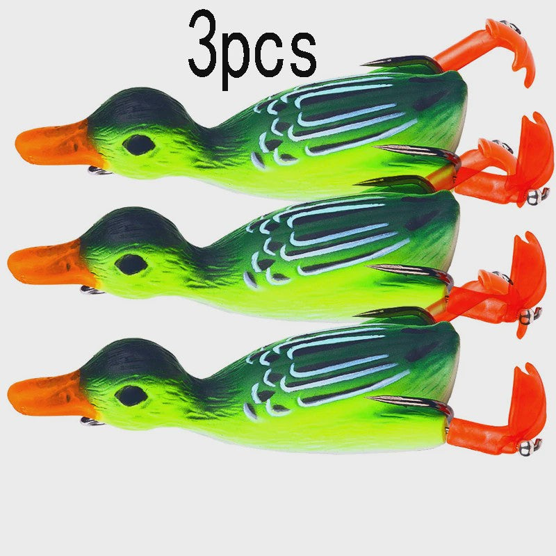 Realistische Eenden Vissen Lokaas - 8.5cm, 12g - Perfect voor Baars, Karper & Snoek