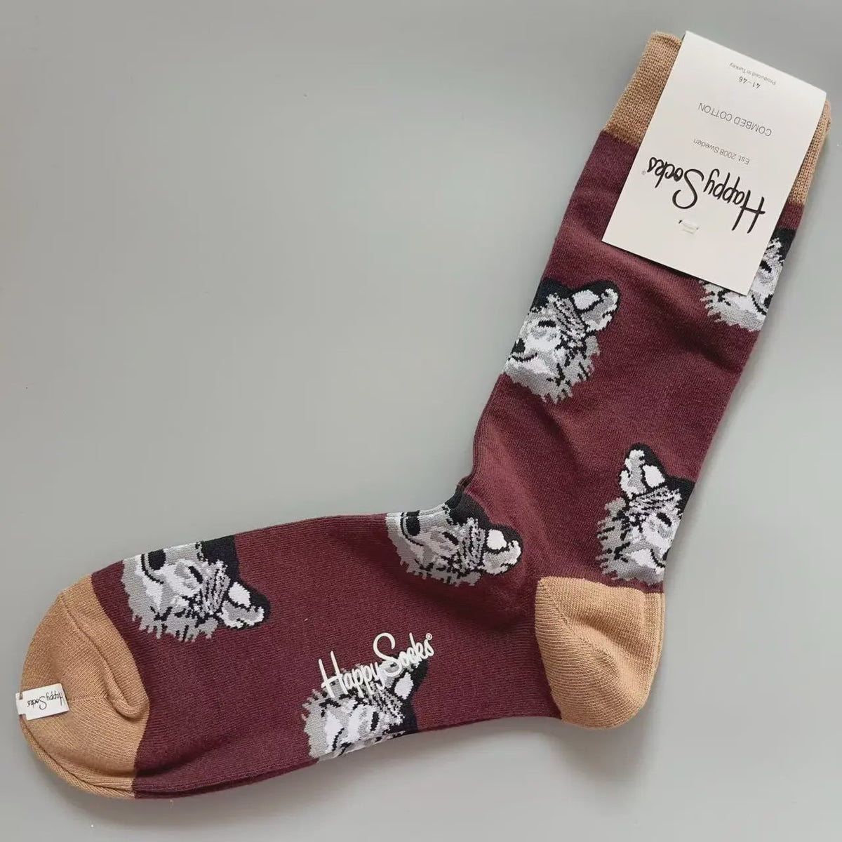 Happy Socks Heren Sokken Katoen - Maat 41-46 EU