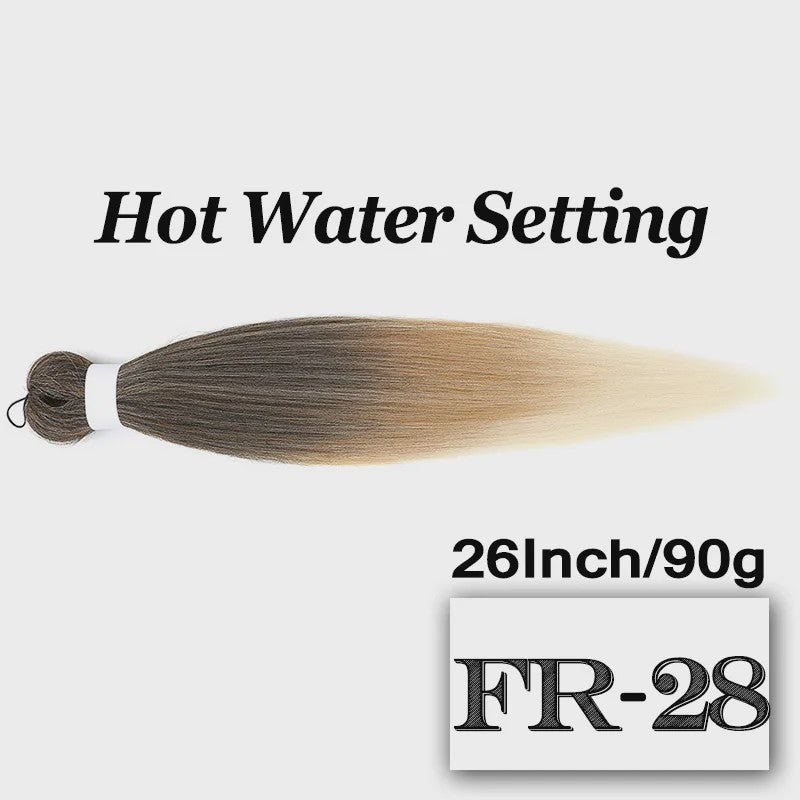 Pre-stretched Braiding Hair 26 Inch - Synthetische Haarverlengingen voor Crochet Braids in Kleuren