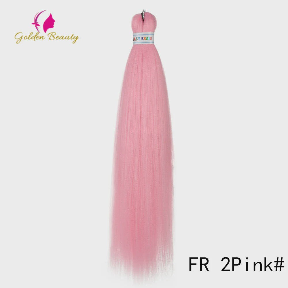 26 Inch Ombre Kleuren Vlechtsel Haar Synthetisch Pre-stretched Jumbo Braids Haar voor Cosplay & Pruiken
