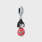 925 Sterling Zilveren Bedel Lucky Cat - Chinees Nieuwjaar & Japanse Stijl Hanger voor Dames Armbanden & Kettingen