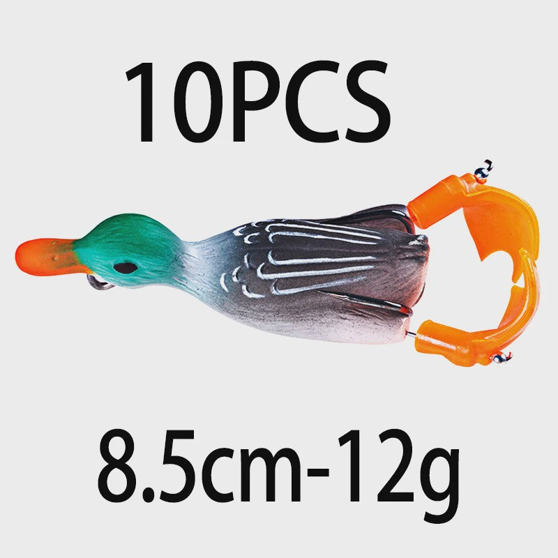 Realistische Eenden Vissen Lokaas - 8.5cm, 12g - Perfect voor Baars, Karper & Snoek