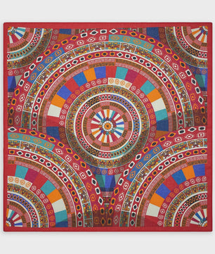 Unisex Katoenen Bandana met Dierenprint & Paisley Motief - Veelzijdig te Dragen