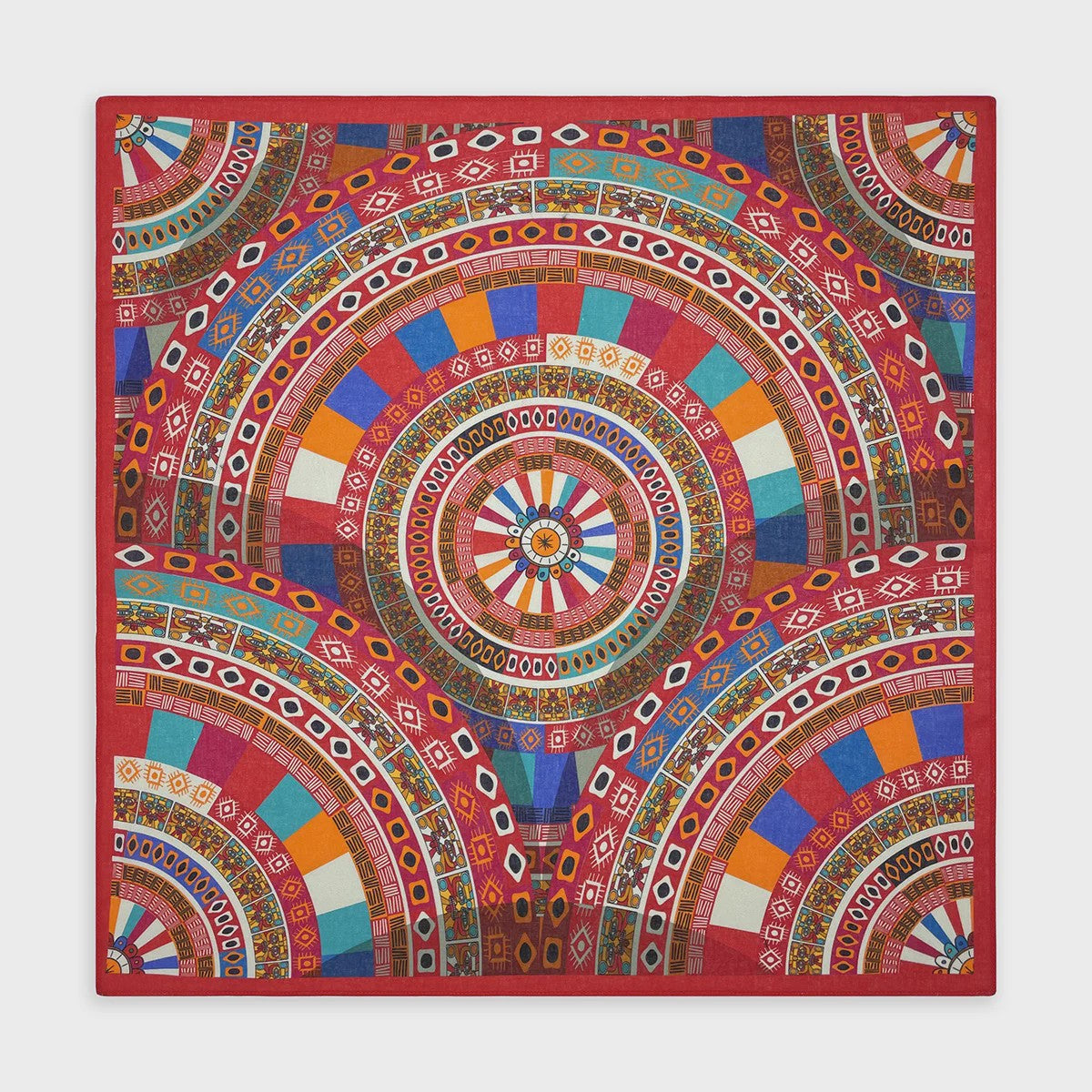 Unisex Katoenen Bandana met Dierenprint & Paisley Motief - Veelzijdig te Dragen