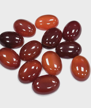 10x Kristal Cabochons Ovaal 13x18mm - Natuurlijke Helende Stenen voor Sieraden Maken