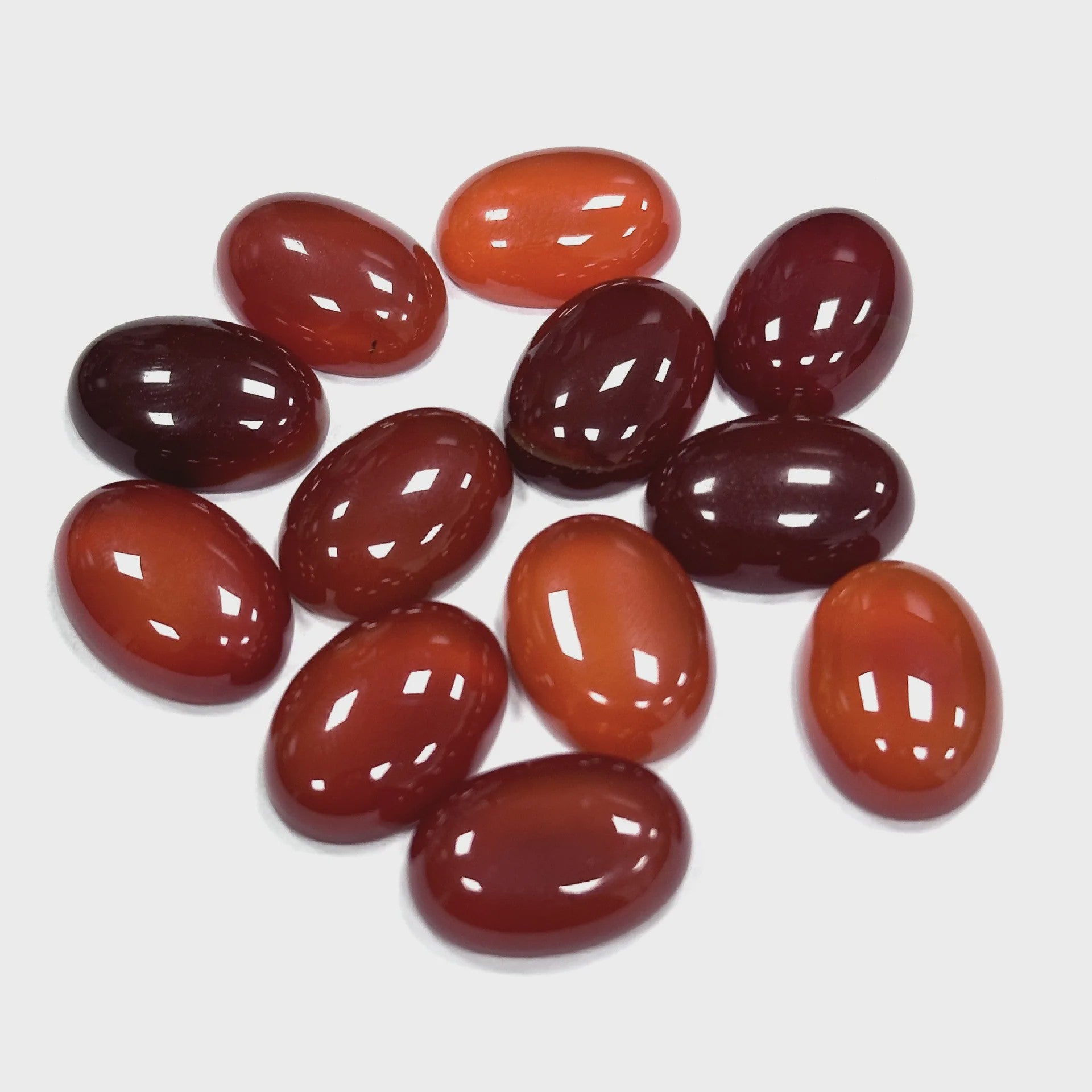 10x Kristal Cabochons Ovaal 13x18mm - Natuurlijke Helende Stenen voor Sieraden Maken