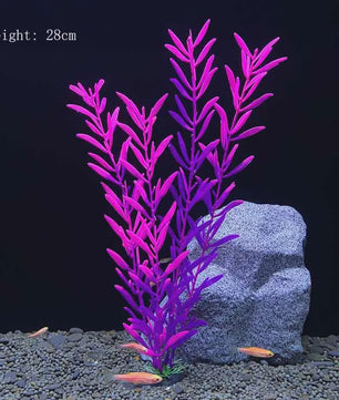 Kunstplanten Aquarium Set - Levendige Decoratie voor Vissenkom en Waterplanten
