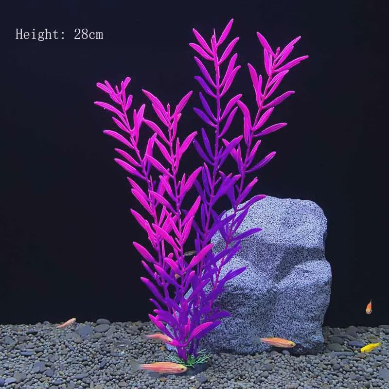 Kunstplanten Aquarium Set - Levendige Decoratie voor Vissenkom en Waterplanten