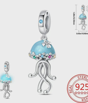 925 Sterling Zilver Oceaan Serie Bedel - DIY Armband Bedeltje voor Dames