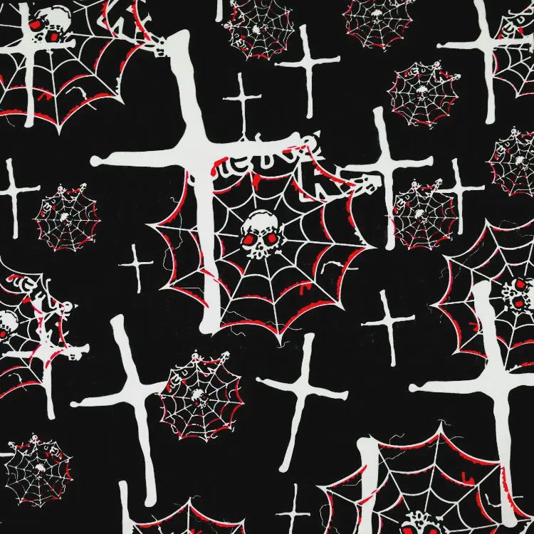 Skull Bandana Katoen - Hip Hop Stijl Hoofddoek & Accessoire