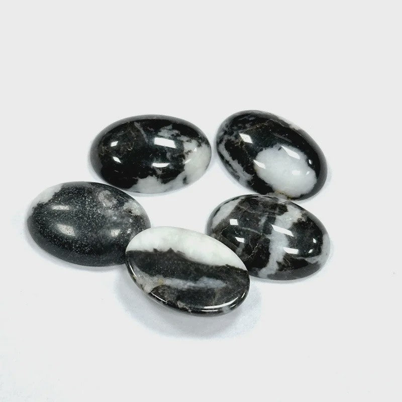 10x Kristal Cabochons Ovaal 13x18mm - Natuurlijke Helende Stenen voor Sieraden Maken