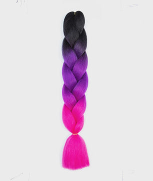 24 Inch Jumbo Braiding Hair Synthetisch Haar Ombre Crochet Braid Extensions voor Dames