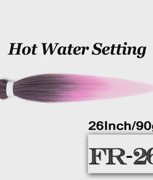 Pre-stretched Braiding Hair 26 Inch - Synthetische Haarverlengingen voor Crochet Braids in Kleuren