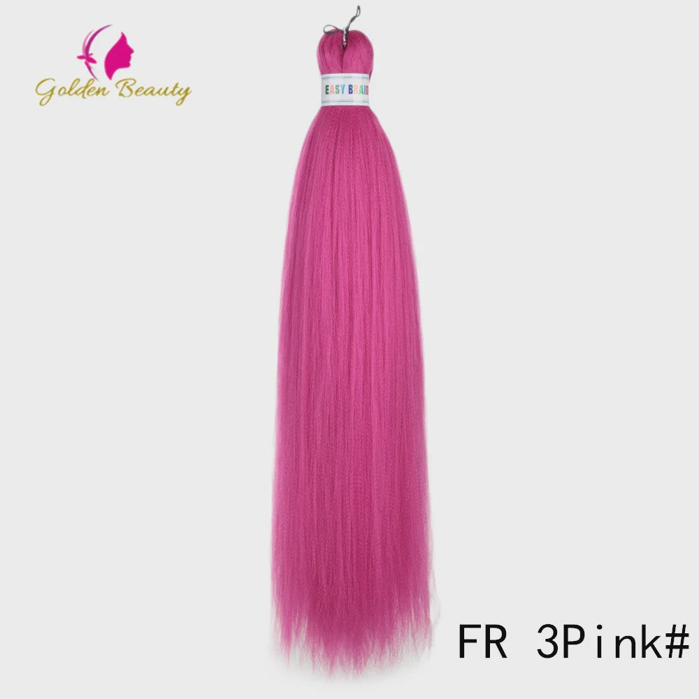 26 Inch Ombre Kleuren Vlechtsel Haar Synthetisch Pre-stretched Jumbo Braids Haar voor Cosplay & Pruiken
