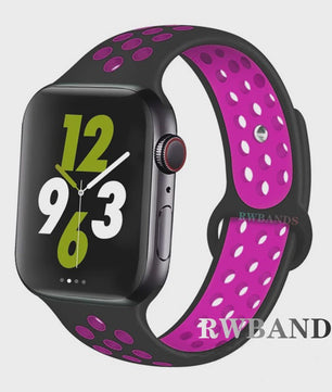 Ademende Sportband voor Apple Watch (38-49mm) - Comfortabele Vervangingsband