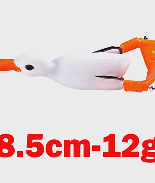 Realistische Eenden Vissen Lokaas - 8.5cm, 12g - Perfect voor Baars, Karper & Snoek