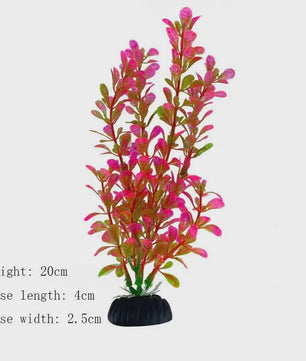 Kunstplanten Aquarium Set - Levendige Decoratie voor Vissenkom en Waterplanten