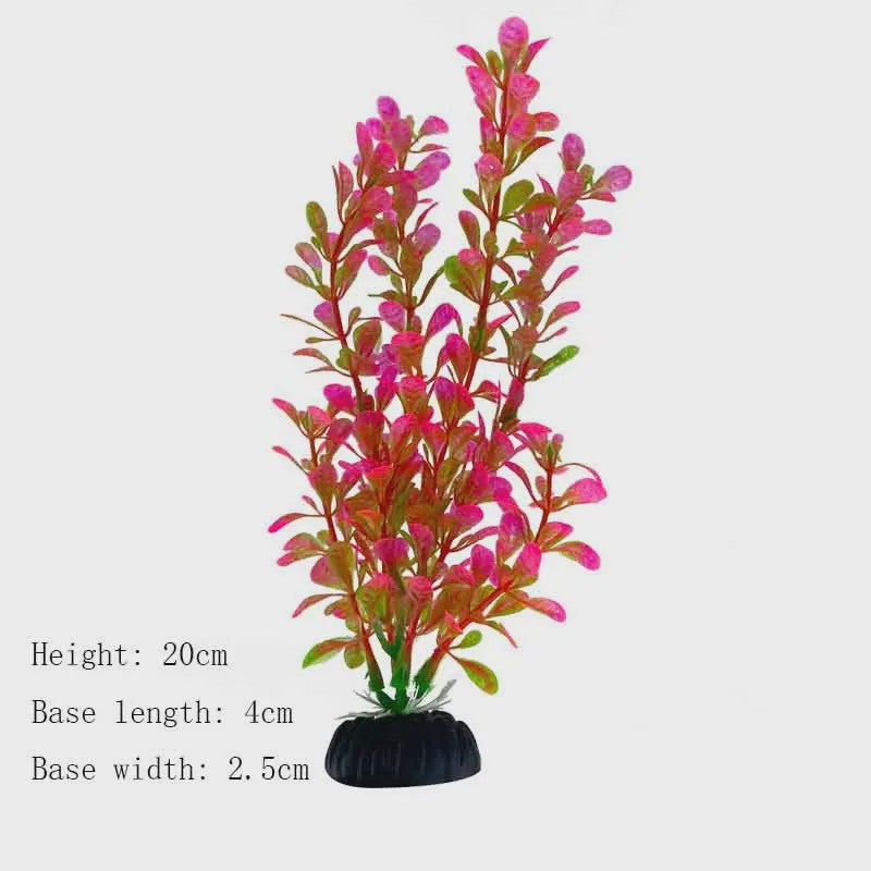 Kunstplanten Aquarium Set - Levendige Decoratie voor Vissenkom en Waterplanten