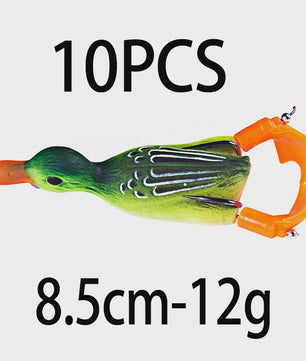 Realistische Eenden Vissen Lokaas - 8.5cm, 12g - Perfect voor Baars, Karper & Snoek