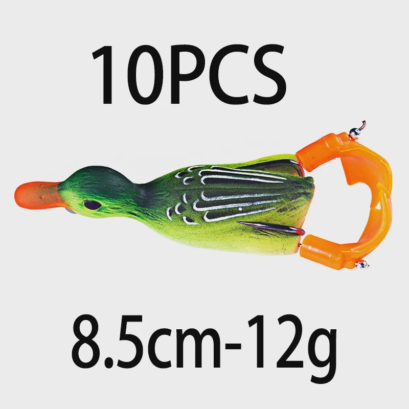 Realistische Eenden Vissen Lokaas - 8.5cm, 12g - Perfect voor Baars, Karper & Snoek