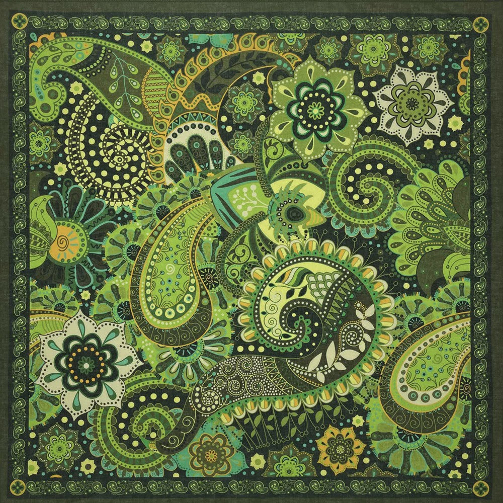 Unisex Katoenen Bandana met Dierenprint & Paisley Motief - Veelzijdig te Dragen