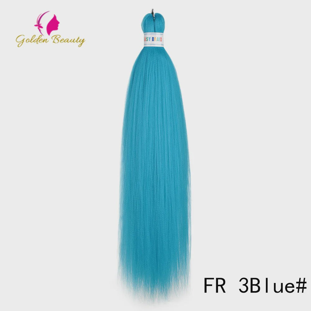 26 Inch Ombre Kleuren Vlechtsel Haar Synthetisch Pre-stretched Jumbo Braids Haar voor Cosplay & Pruiken