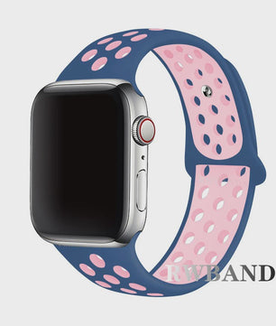Ademende Sportband voor Apple Watch (38-49mm) - Comfortabele Vervangingsband
