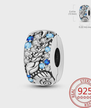 925 Sterling Zilver Oceaan Serie Bedel - DIY Armband Bedeltje voor Dames