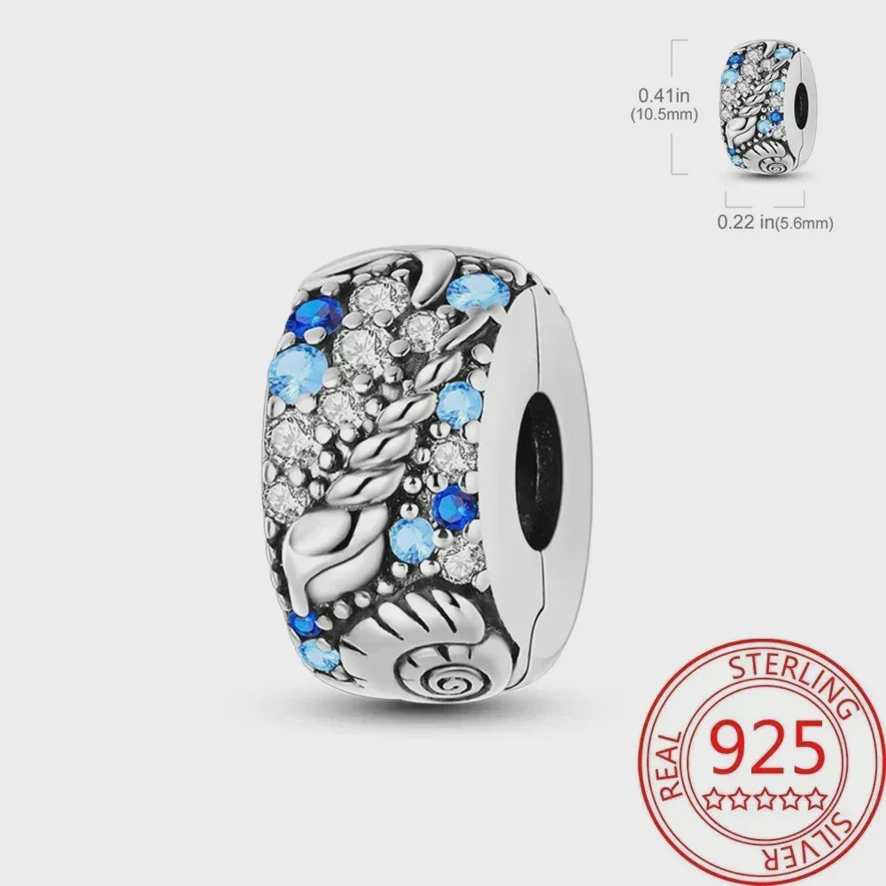 925 Sterling Zilver Oceaan Serie Bedel - DIY Armband Bedeltje voor Dames
