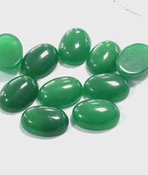 10x Kristal Cabochons Ovaal 13x18mm - Natuurlijke Helende Stenen voor Sieraden Maken