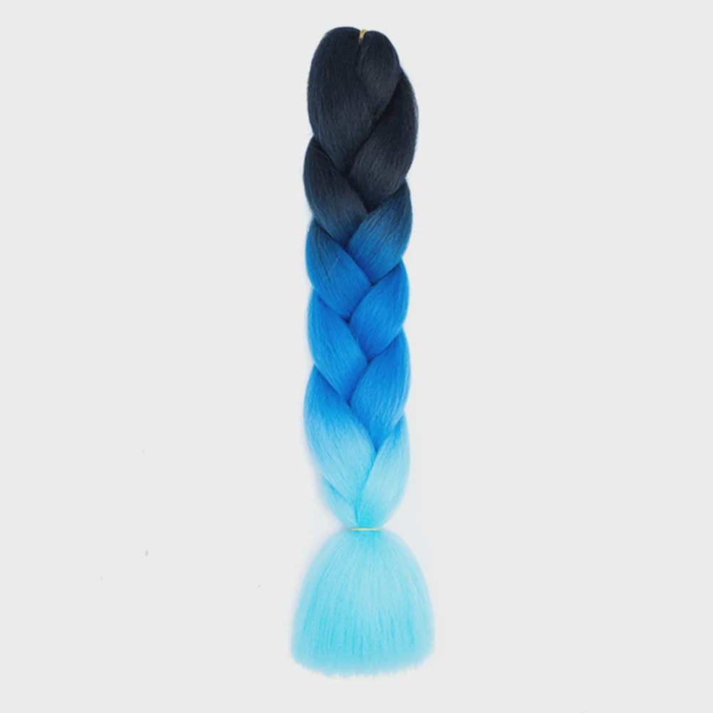 24 Inch Jumbo Braiding Hair Synthetisch Haar Ombre Crochet Braid Extensions voor Dames