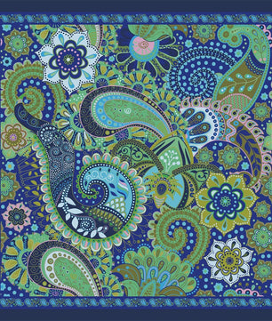Unisex Katoenen Bandana met Dierenprint & Paisley Motief - Veelzijdig te Dragen