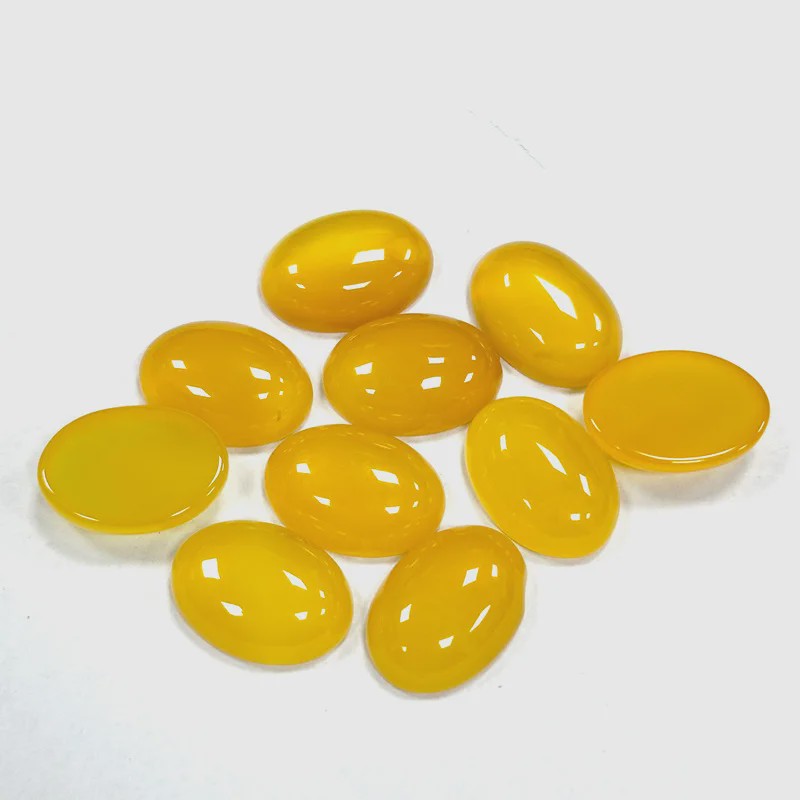 10x Kristal Cabochons Ovaal 13x18mm - Natuurlijke Helende Stenen voor Sieraden Maken
