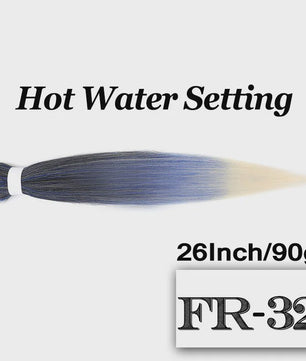 Pre-stretched Braiding Hair 26 Inch - Synthetische Haarverlengingen voor Crochet Braids in Kleuren