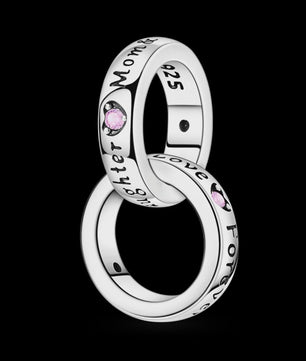 925 Sterling Zilveren Bedel 'Mom Love' - Perfect Cadeau voor Moederdag en Verjaardag