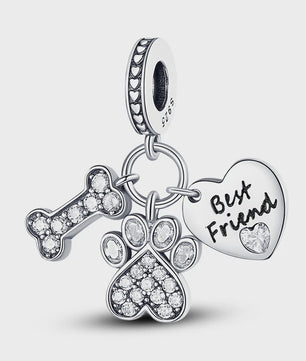 925 Zilveren Bedel - Mode Hanger voor Dames Armbanden