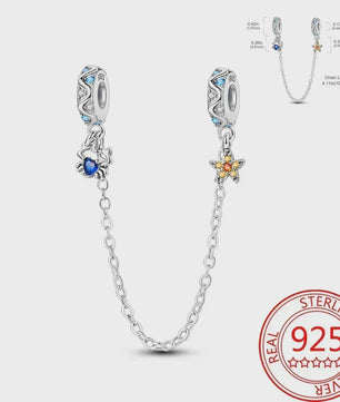 925 Sterling Zilver Oceaan Serie Bedel - DIY Armband Bedeltje voor Dames