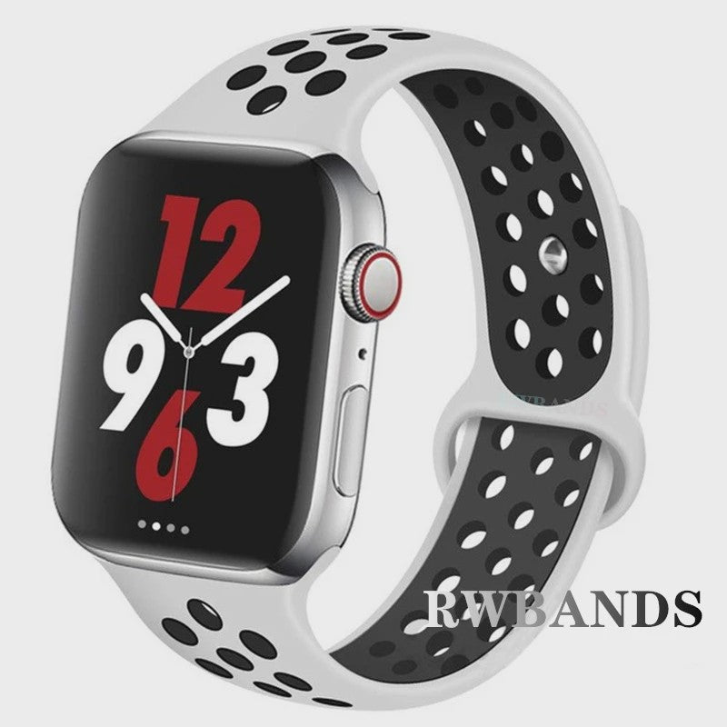 Ademende Sportband voor Apple Watch (38-49mm) - Comfortabele Vervangingsband