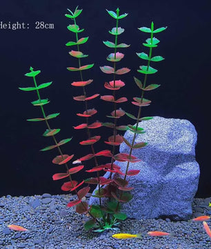 Kunstplanten Aquarium Set - Levendige Decoratie voor Vissenkom en Waterplanten