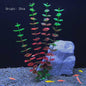 Kunstplanten Aquarium Set - Levendige Decoratie voor Vissenkom en Waterplanten