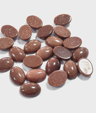 10x Kristal Cabochons Ovaal 13x18mm - Natuurlijke Helende Stenen voor Sieraden Maken