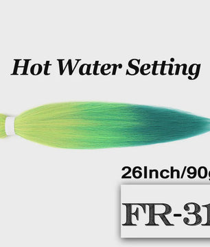 Pre-stretched Braiding Hair 26 Inch - Synthetische Haarverlengingen voor Crochet Braids in Kleuren