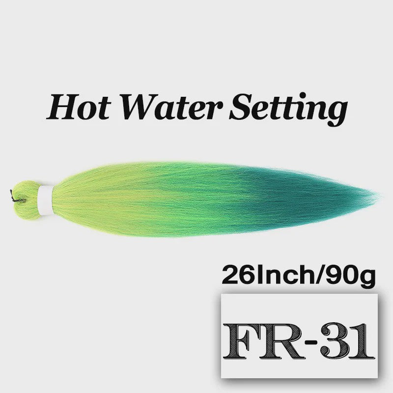 Pre-stretched Braiding Hair 26 Inch - Synthetische Haarverlengingen voor Crochet Braids in Kleuren