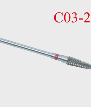 Professionele Wolframcarbide Nagelboor Bit Set - Voor Manicure & Tandheelkunde