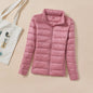 Dames Lichtgewicht Gekwalte Donsjas - Warme Puffer Winterjas & Windjack