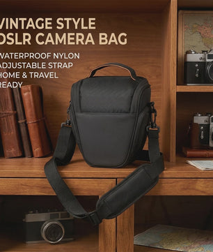 Waterdichte Schoudertas voor Digitale Camera - Nylon, Ideaal voor Nikon & Canon