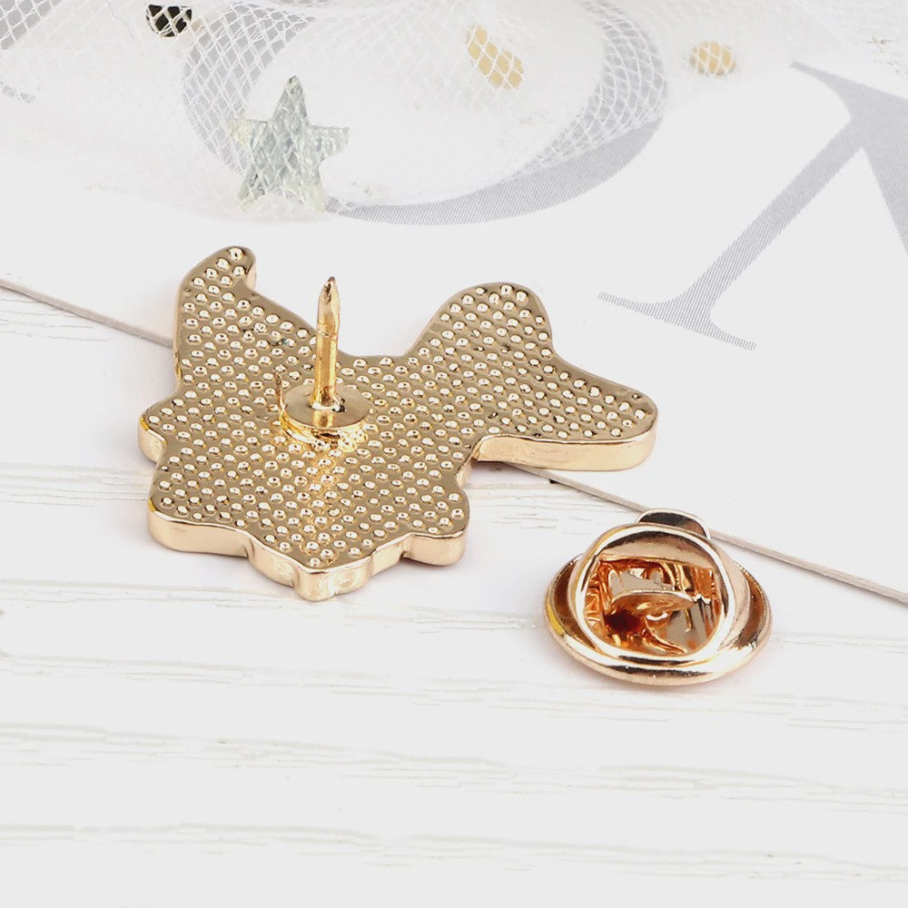 Grappige Vis Broche met Tovenaarshoed - Emaille Speld voor Dames, Heren & Kinderen